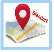 LINK-Button → STANDORT  → Wo findet der Kleidermarkt statt (Google Map)